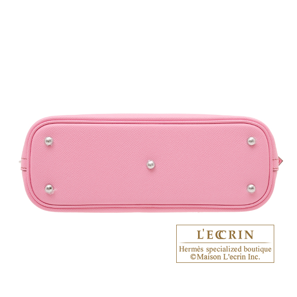 Hermes　Bolide bag 1923 25　Pink　Epsom leather　Silver hardware